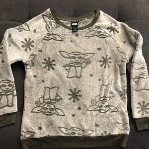 Star Wars Baby Yoda Fleece Lounge Set Size Small